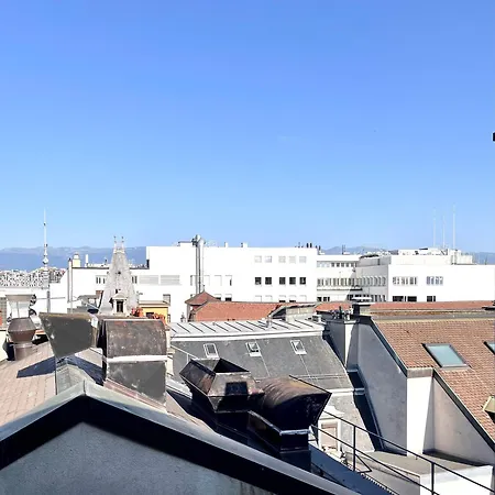 City Center Cosy Studio With Terrace * Genf